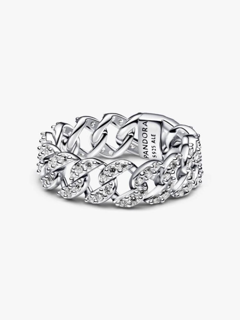 Pandora Pav�� Cuban Chain Ring